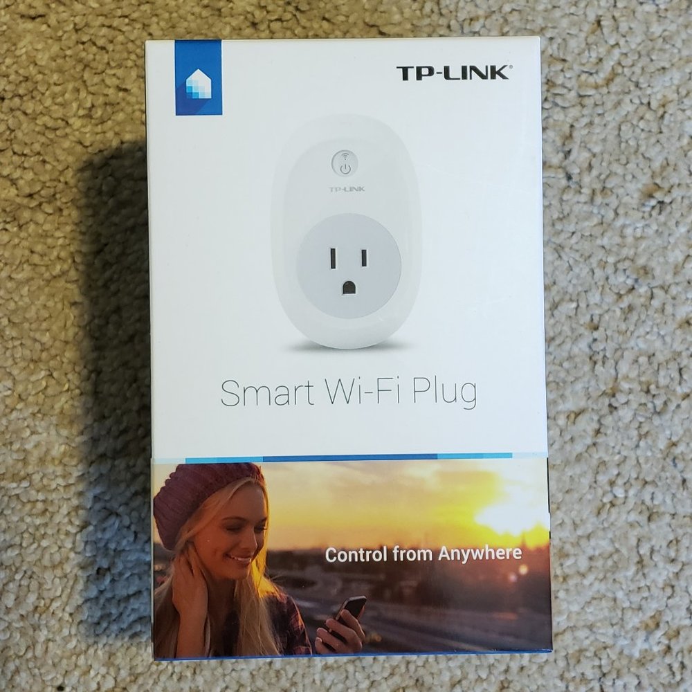 TP-LINK HS100 WiFi Smart Plug, Classic 1-Pack, White